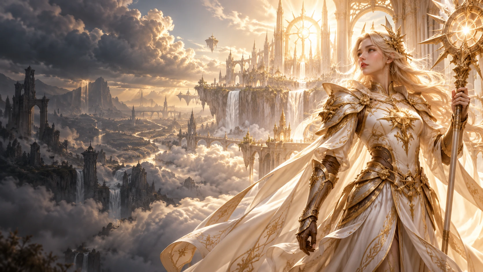 huui668 — Paladin Matahari — karakter di sisi kanan